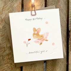 Birthday, beautiful girl - 6x6