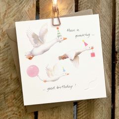Birthday, quacking - 6x6