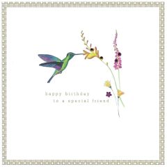 Special Friend, HB, Hummingbird - 5.5x5.5