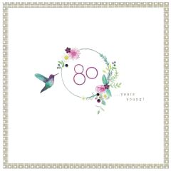 80, Years Young - 5.5x5.5