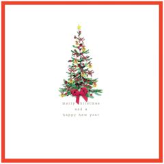 Merry Christmas, tree - 6.5x6.5