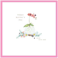 Happy mothers day, orchard in vase - 5.5x5.5