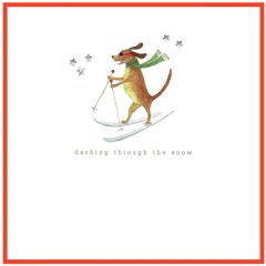 Dashing through the snow - 5.5x5.5