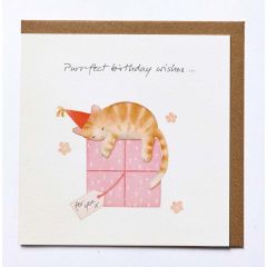 Birthday wishes, purrfect - 6x6