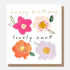Aunt, happy birthday - 5x5