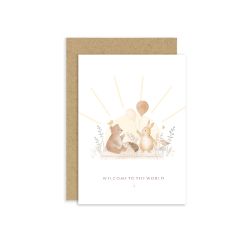 Baby, welcome to the world  - 4x6