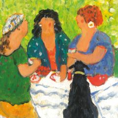 Another Cream Tea - 6x6