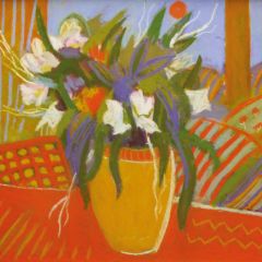 Yellow Vase - 6x6
