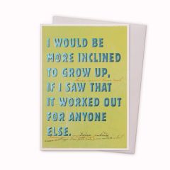 Grow up - 5x7