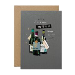 Happy Birthday, wine - 5x7