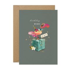 Birthday Wishes, cocktail - 5x7