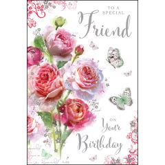 Special Friend, birthday - 5x7.75
