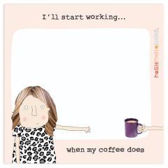 Sticky Jot, start working - 3.75 x 3.75