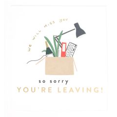 You are leaving - 6x6.5