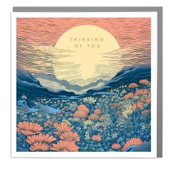 Thinking of you, Sunset - 6x6