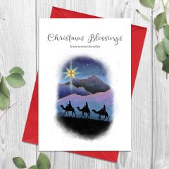 Blessings across the miles - 4x6
