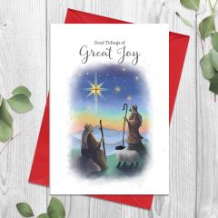 Good tidings of great joy - 4x6