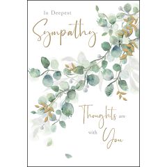 Sympathy, bough leaves - 5.5x7.5