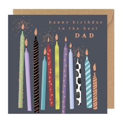 Dad, birthdy, candles - 6x6