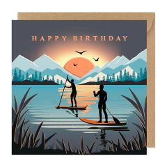 Happy birthday, paddle boards - 6x6