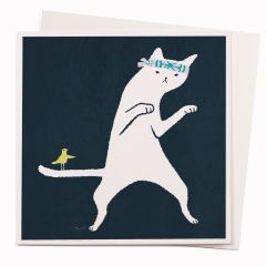 Karate Cat - 6x6