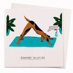Downward Dog - 6x6