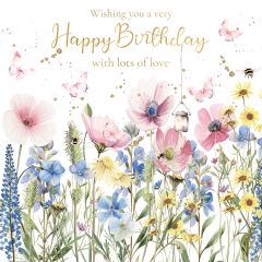 HB, Flower Meadow - 6x6