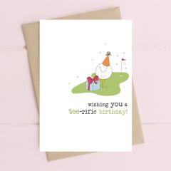 Tee-rific birthday  - 4x6