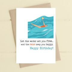 Let the water set you free - 4x6