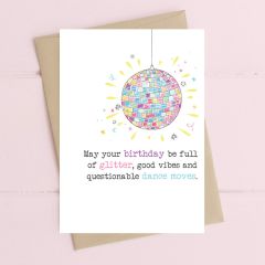 Birthday, glitter and good vibes - 4x6