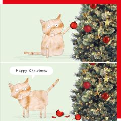 Cat bauble - 6x6