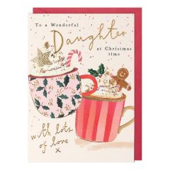 Daughter, Christmas treats - 5x7