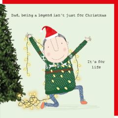 Dad xmas legend - 6x6