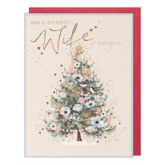Wife, Christmas tree - 6.5x8.25