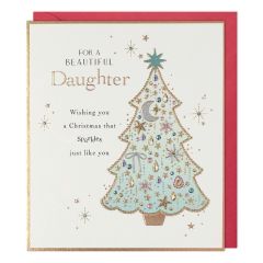 Daughter, Christmas tree - 6x7