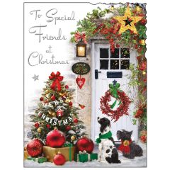 Special friends at Christmas - 5.5x7.5