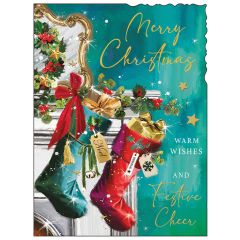 MC and festive cheer - 5.5x7.5