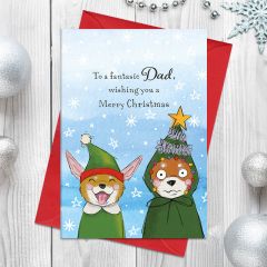 Dad, Merry Christmas - 4x6