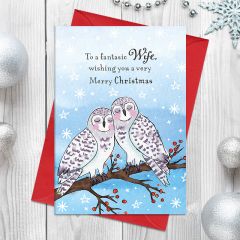 Wife, Merry Christmas - 4x6