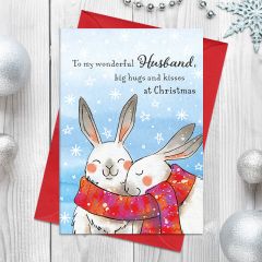 Husband, Merry Christmas - 4x6