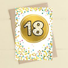 18, Birthday - 4x6