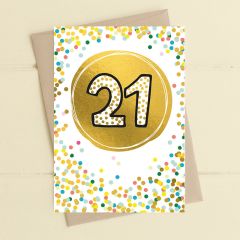 21, Birthday - 4x6