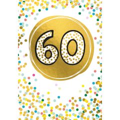 60, Birthday - 4x6