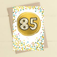 85, Birthday - 4x6