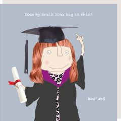 Graduation, Big Brain Girl - 6x6