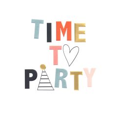 Time to Party, Hat - 5x5