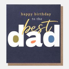 Dad, Best, Happy Birthday - 5x5