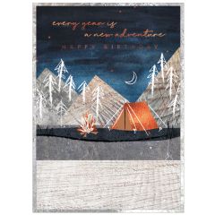 HB New Adventure, Camping - 5x7