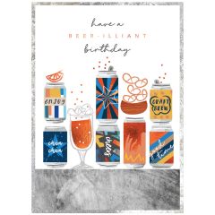 Beerilliant Birthday - 5x7