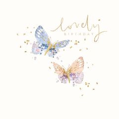 B Day, Lovely Butterflies - 6x6